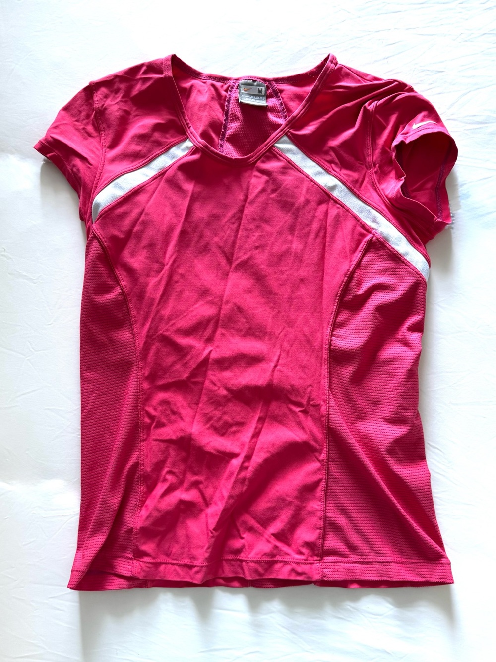 Nike Women's Short Sleeve Tee in Bright Pink